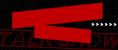 脱口秀大会黑红大气公众号配图背景