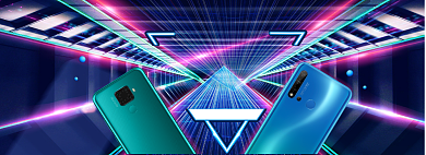 新品手机上市科技风酷炫双11数码背景