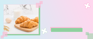 元气早餐营养搭配公众号首图背景