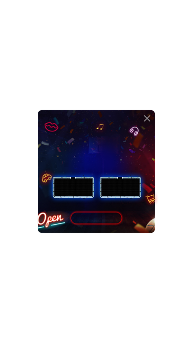 炫酷节假日活动弹窗背景