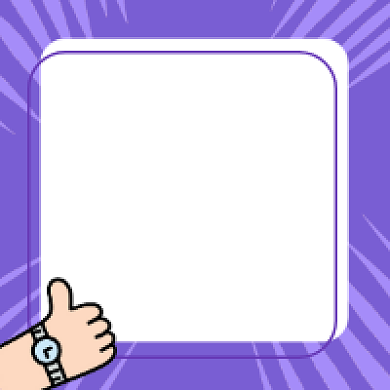 好文推荐紫色简约插画公众号次图背景