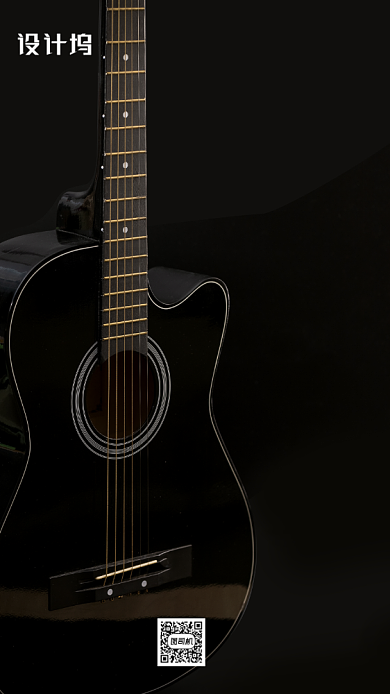 黑色复古迈克尔杰克逊纪念日手机海报背景