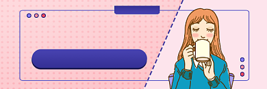 喝水清单健康科普简约插画热文链接背景