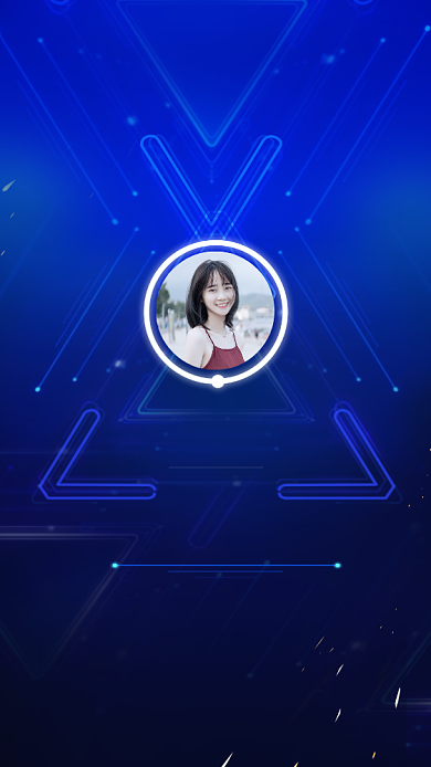 创意简约蓝色背景讲师团队聊天背景图背景