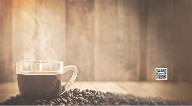 现磨咖啡限时特惠手机海报背景