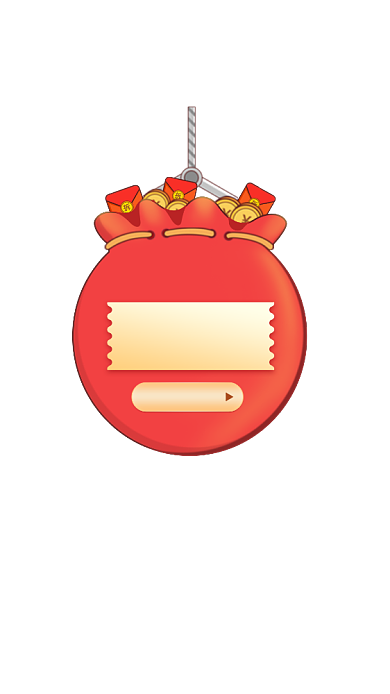 红色优惠券红包中奖弹窗背景