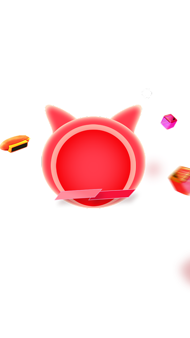 粉色年货促销弹窗背景