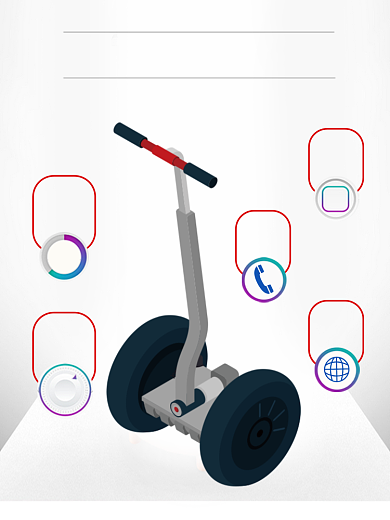 平衡车电动车滑板车主图直通车背景