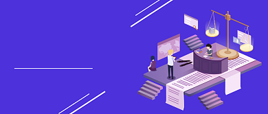 民法典正面影响生活紫色公众号封面首图背景