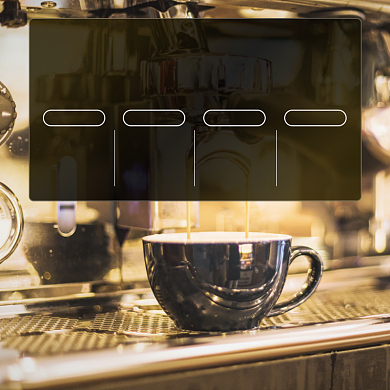 电器咖啡机淘宝主图直通车模板背景