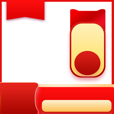 喜庆大气红色双11促销通用模板主图背景