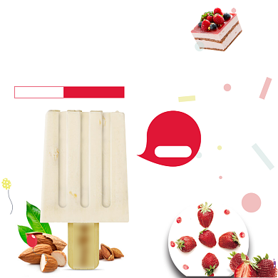 网红冰淇淋冷饮雪糕甜点主图背景