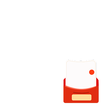红色创意红包优惠券背景