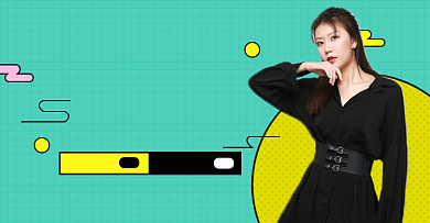 秋装秋冬上新淘宝电商横版海报背景