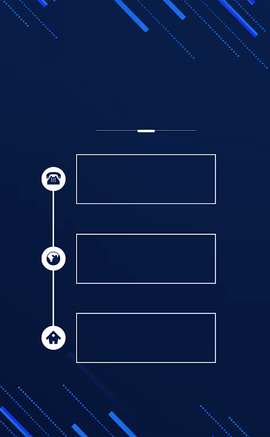 抽象几何炫光科技公司商务名片设计背景