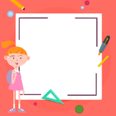 暖色学生资讯微信公众号小图背景