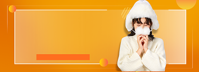 冬季秋冬毛衣针织衫女装上新banner背景