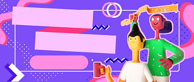 建模3d八卦吃瓜新媒体首图背景