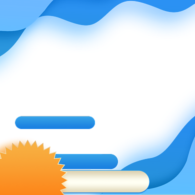 蓝色夏日上新清仓数码电子促销主图背景