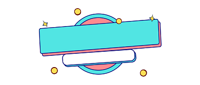 金融投资撞色几何公众号logo背景