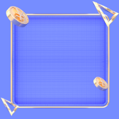 理财攻略蓝色大气公众号次图背景