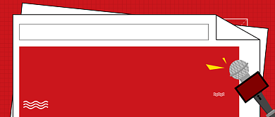 红色创意新闻热点头条公众号首图背景