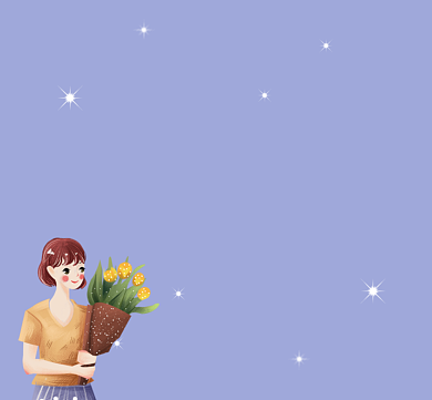 世间美好清新简约朋友圈封面背景