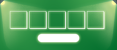 开学迎新晚会绿色创意公众号首图背景