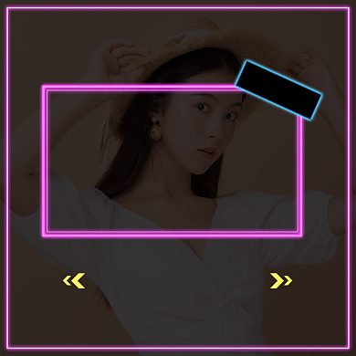 简约霓虹风女装夏季清仓直播间秒杀主图背景