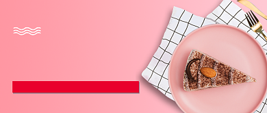 甜品新品上市公众号首图背景