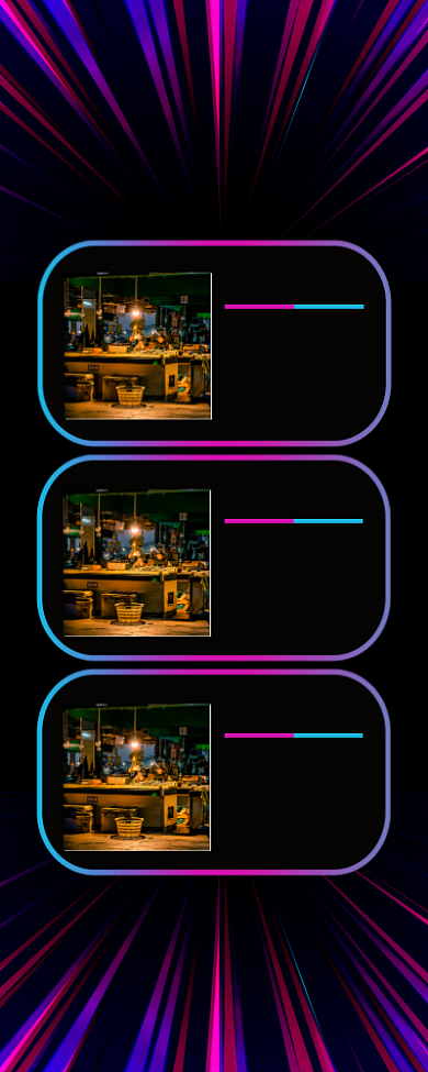 电影推荐大气炫彩手机长图背景