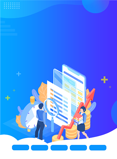 基金定投宣传海报背景