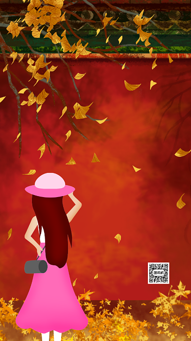 月签个签你好八月宣传手机海报背景