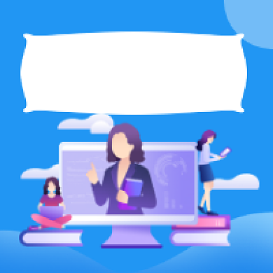 教育社群商务插画公众号次图背景