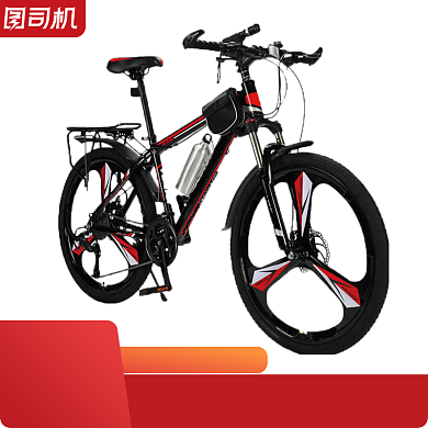 山地越野自行车电商主图背景