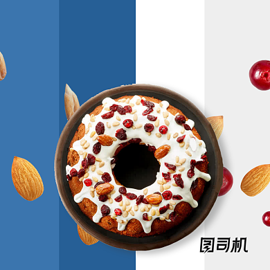 拼接甜美中式甜点面包家用食品主图背景