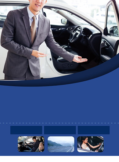 驾校招生印刷海报背景