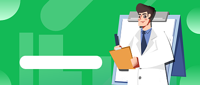 绿色医疗保险公众号首图背景