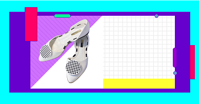 中秋国庆大促女鞋淘宝电商横版图背景