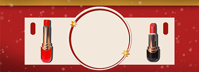 国风国潮七夕口红专场店铺大促淘宝banner背景