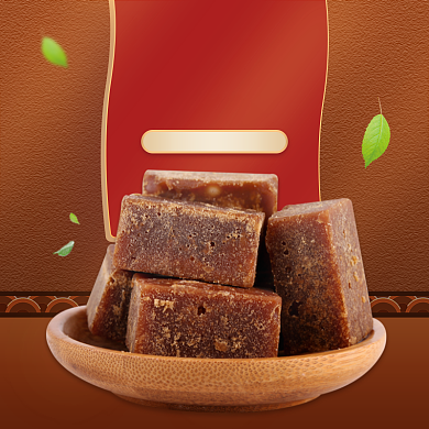 冬季养生红糖姜茶中国风促销主图背景