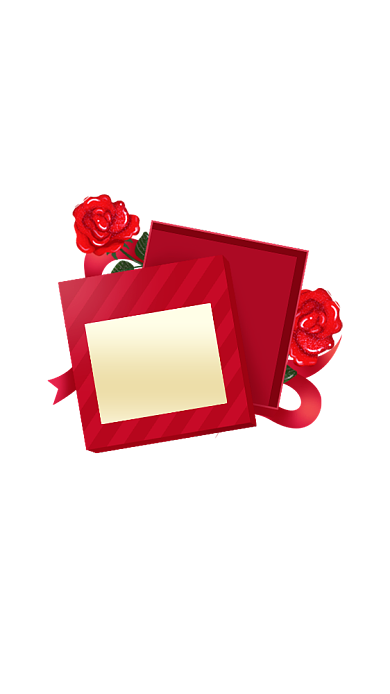 红色天猫双十一礼包弹窗背景