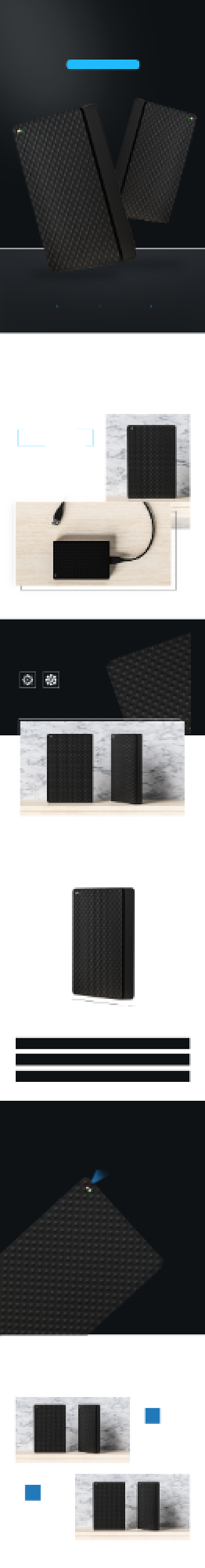 移动硬盘便携U盘办公用品详情页背景