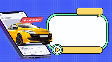 购买汽车租赁汽车汽车行业宣传手机海报背景