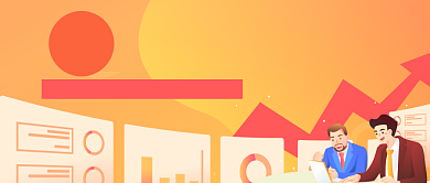 橙色股市牛市来袭宣传背景