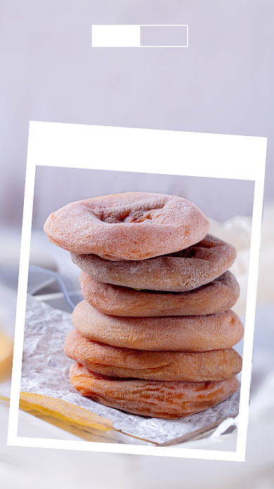 柿饼摄影美食日签清新简约手机海报背景