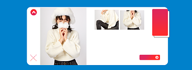 新势力周女装秋冬上新电商banner背景