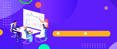 紫色卡通营销教育培训公众号首图背景