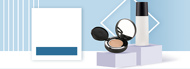 秋季护肤品美妆上新促销banner背景