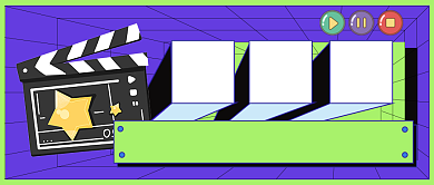 电影院放映公众号首图背景